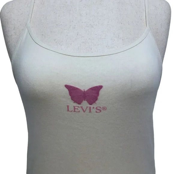 Levi's NWT Cream Tank Top Women XXL *Pls See Description* - Picture 2 of 8